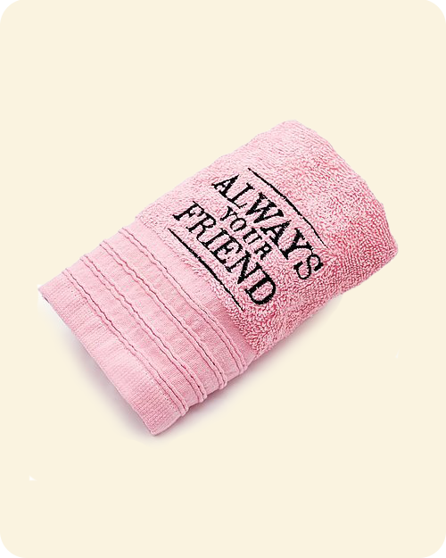 Handdoek Mini Pink 50x30